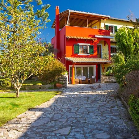 Poly'S Villa Lefkada Apolpaina ภายนอก รูปภาพ